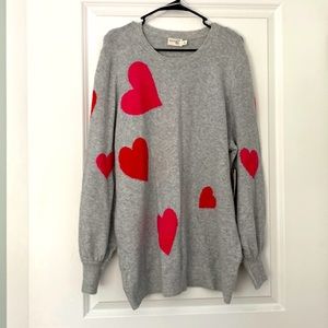 Terra and Sky Hearts Sweater